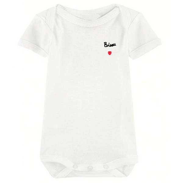 Bisou Onesie, White